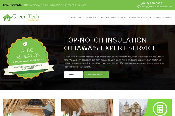 ecosprayfoam.ca site used Durus