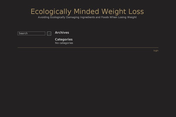 ecostin.com site used Black Paper
