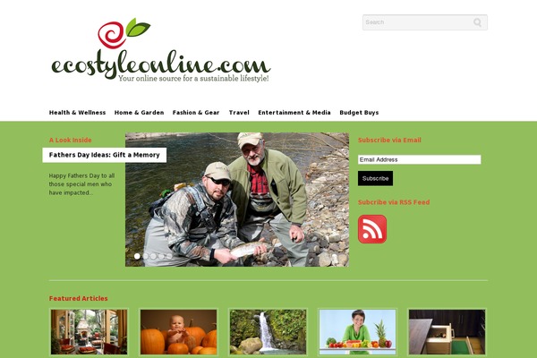 Magazine Explorer theme site design template sample