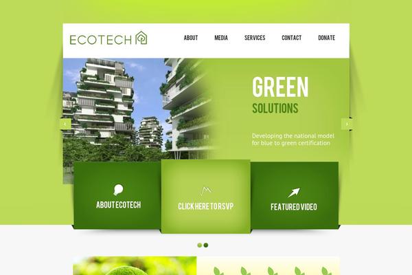 Blocked theme site design template sample