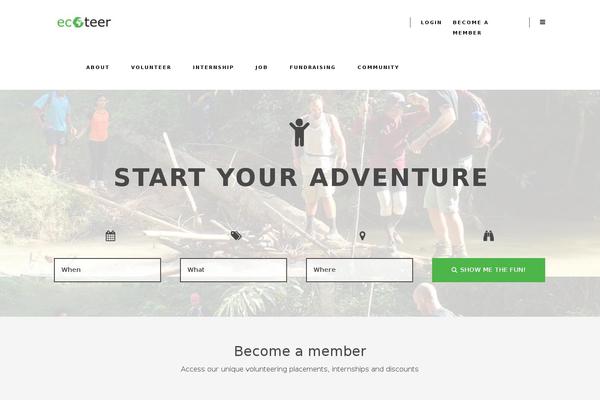 Site using Simple Weather plugin