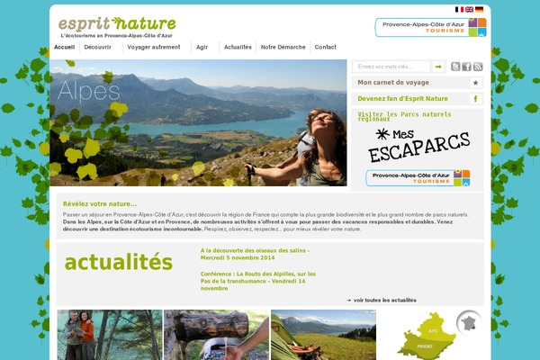 ecotourismepaca.fr site used Crtpaca_ecotourisme