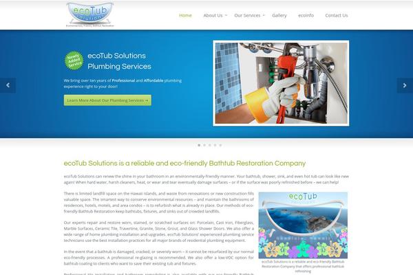 Sterling Child theme site design template sample