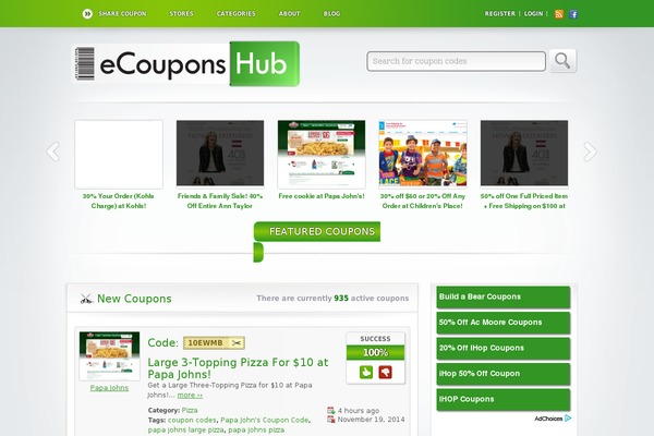 Clipper theme site design template sample