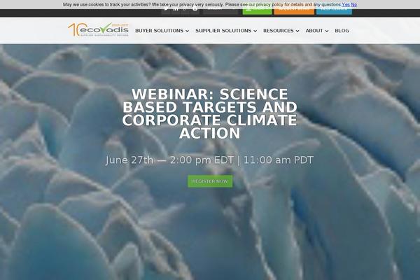 ecovadis.com site used Wp-bootstrap-gulp