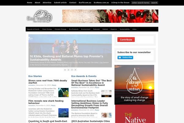 Site using Ad King Pro plugin
