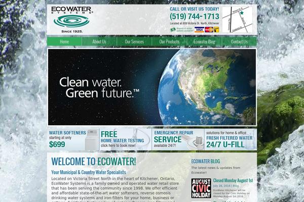 ecowatersofteners.com site used Arrowsmith