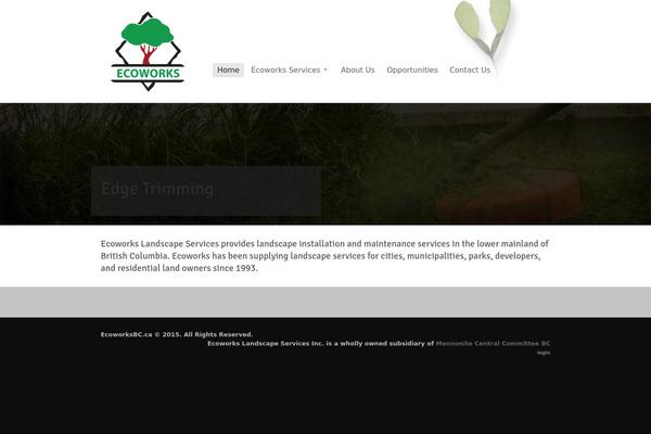 Whitelight theme site design template sample