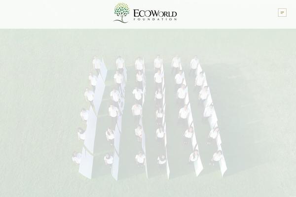 ecoworldfoundation.com site used Foundation-v2