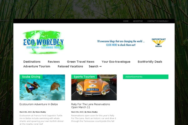 Gonzo theme site design template sample