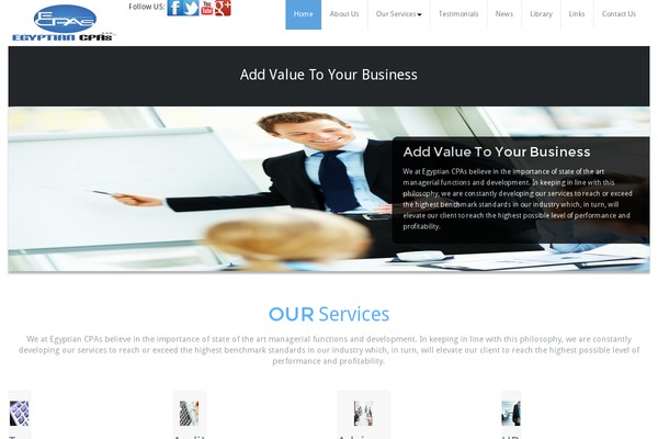 Busiprof theme site design template sample
