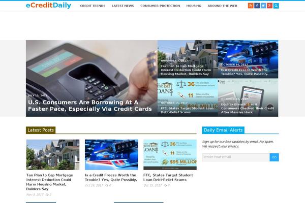 KadenceWP theme site design template sample