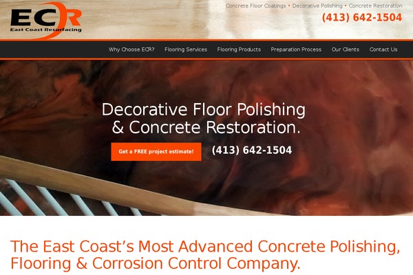 ecrfloors.com site used Cloudstrap