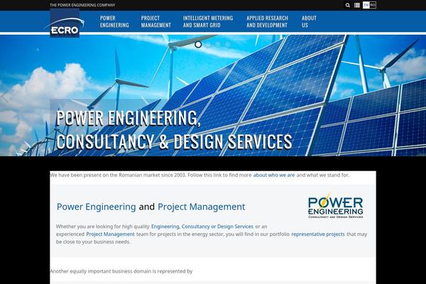 Magazine theme site design template sample