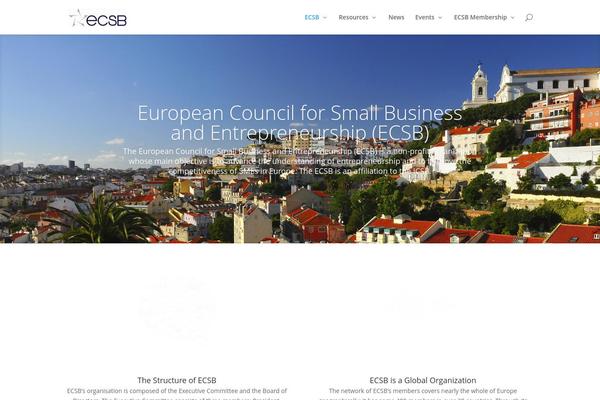 ecsb.org site used Ecsb