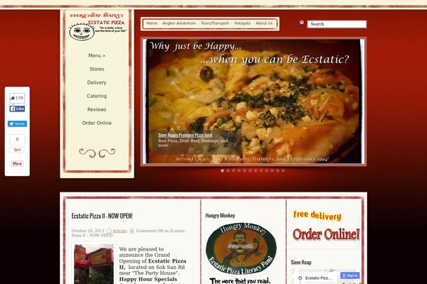 ecstaticpizza.com site used Cookingbook