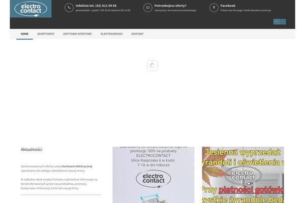 Brick theme site design template sample