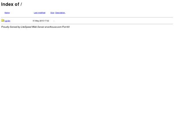 ecthouse.com site used SABINA