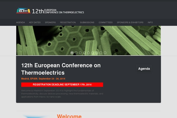 ectmadrid2014.com site used Eventor