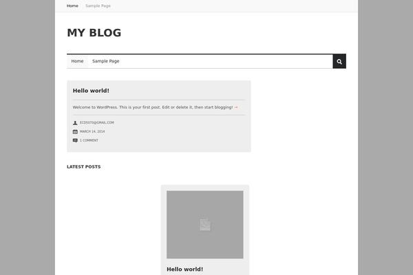 Thesis theme site design template sample