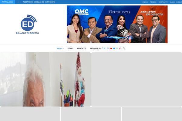 Site using FEEDZY RSS Feeds plugin