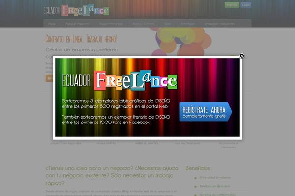 ecuadorfreelance.com site used Yoko