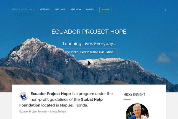 ecuadorprojecthope.com site used Pressive