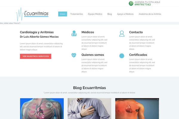 Inspiry-medicalpress theme site design template sample