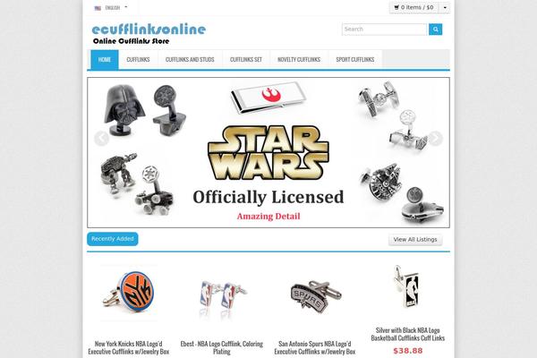 St theme site design template sample