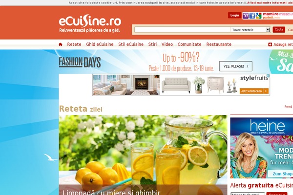 Herald theme site design template sample