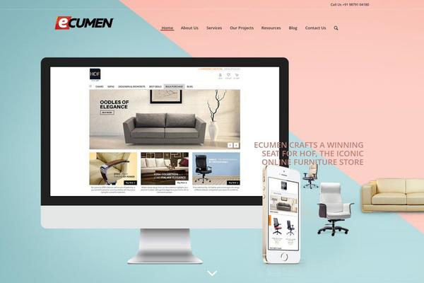 Enfold theme site design template sample