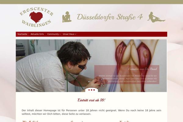 Tempera theme site design template sample