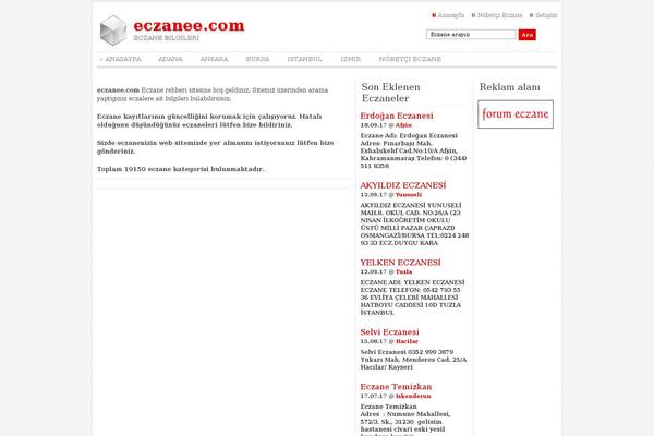 Site using Contact Form 8 plugin