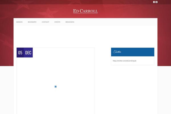 ed-carroll.com site used Candidate16