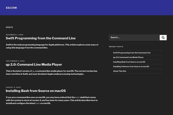 ed.com site used Ched