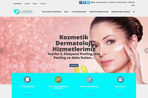 HEALTHFLEX theme site design template sample