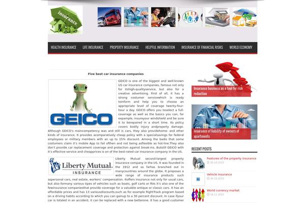 Delish theme site design template sample