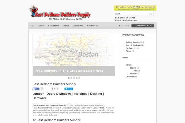 Woostore theme site design template sample