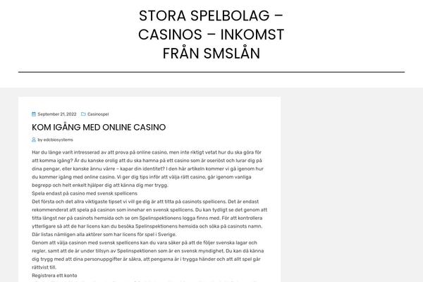 Amphibious theme site design template sample