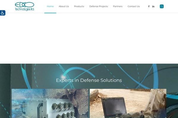 Site using Touchy-by-bonfire plugin