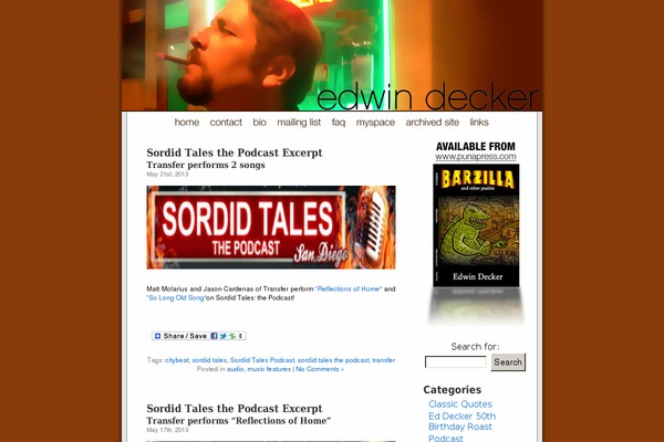 Default theme site design template sample