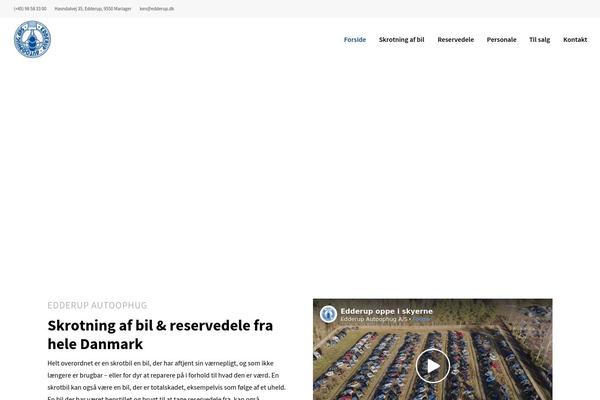 Generatepress_child theme site design template sample