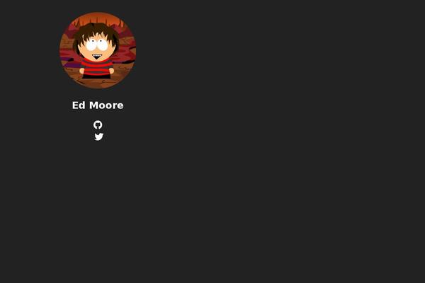 eddie-moore.com site used Minimalizine