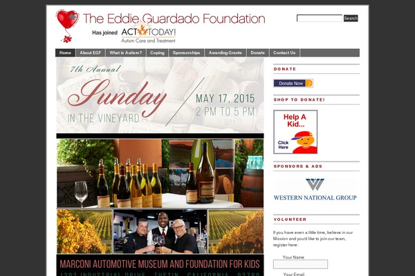 eddieguardadofoundation.org site used Branfordmagazine