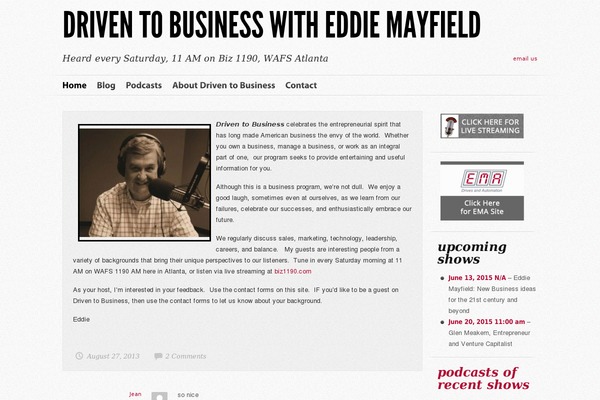 Fast Blog theme site design template sample