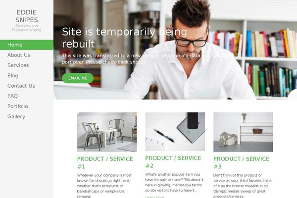 Oyster theme site design template sample
