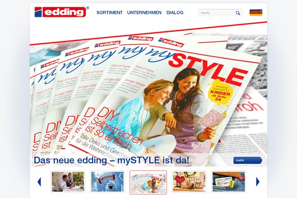 Site using 3D Tag Cloud plugin