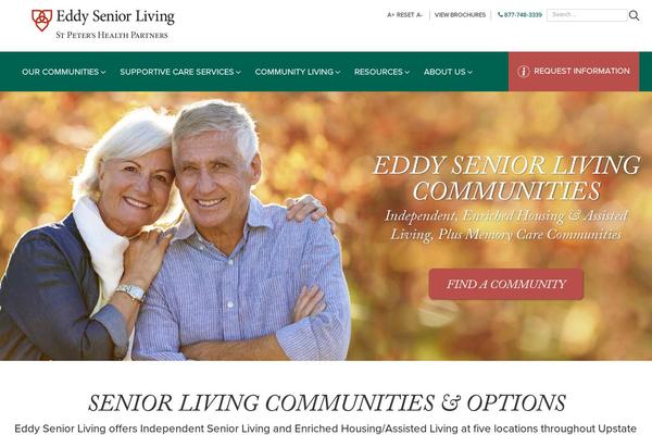 eddyseniorliving.com site used Eddy