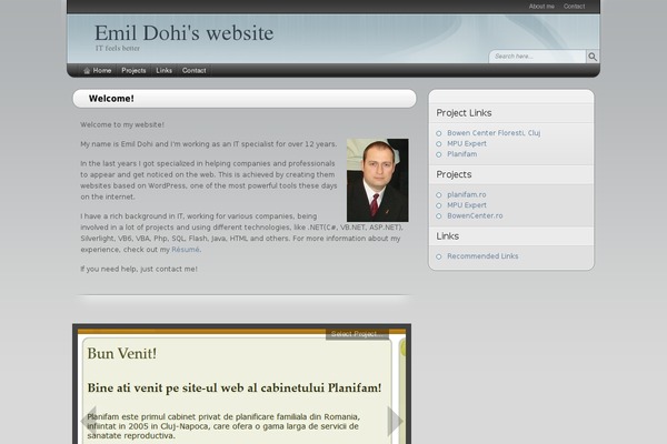 Arjuna X theme site design template sample