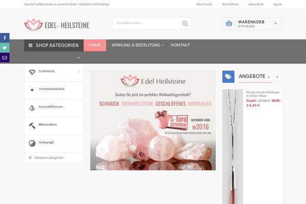 Orienko theme site design template sample